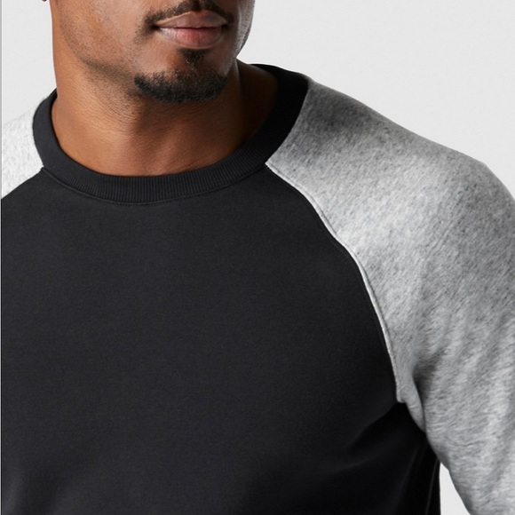 Mens Fabletics Post Game Crew Sweatshirt Size Large - Picture 3 of 5